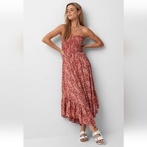 Strapless maxi dress - size large